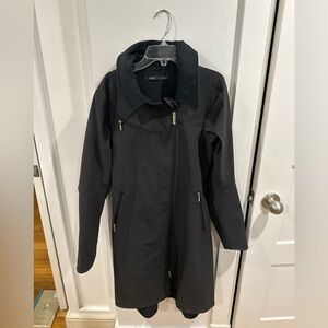 Nau Black Trench Coat for Women